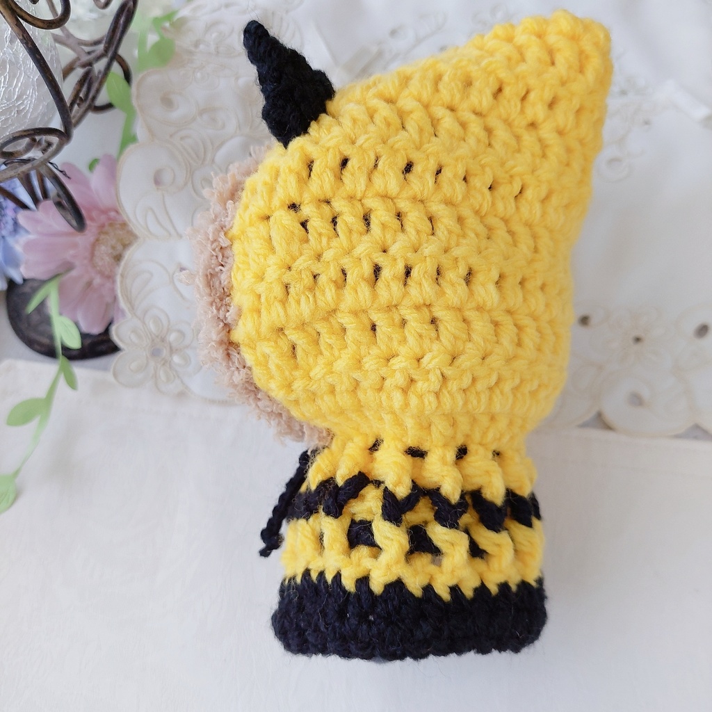 16センチ着ぐるみポンチョ ミツバチ色