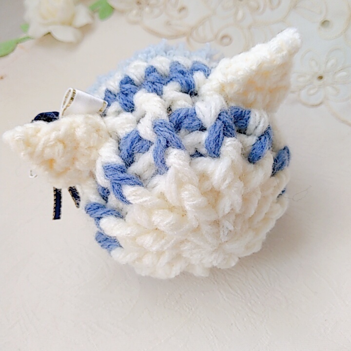 おまんじゅう着ぐるみ ミルクブルー