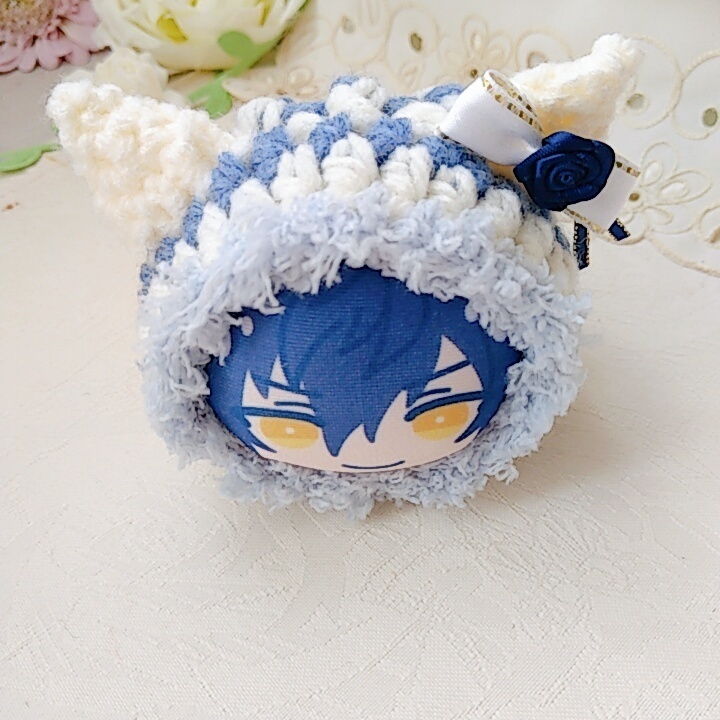 おまんじゅう着ぐるみ ミルクブルー