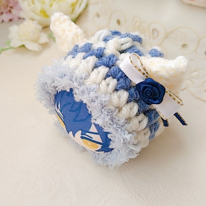 おまんじゅう着ぐるみ ミルクブルー