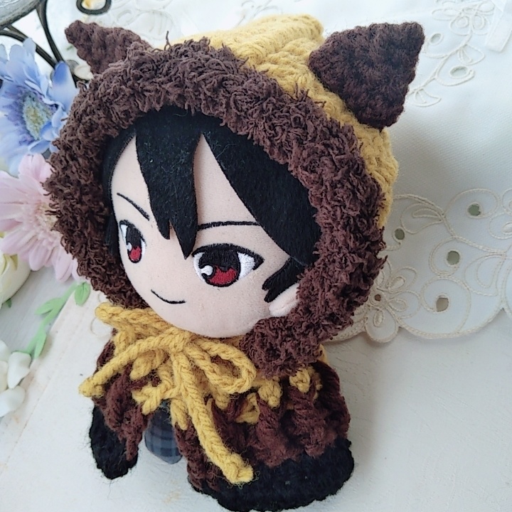 16センチぬい着ぐるみ カラシ色