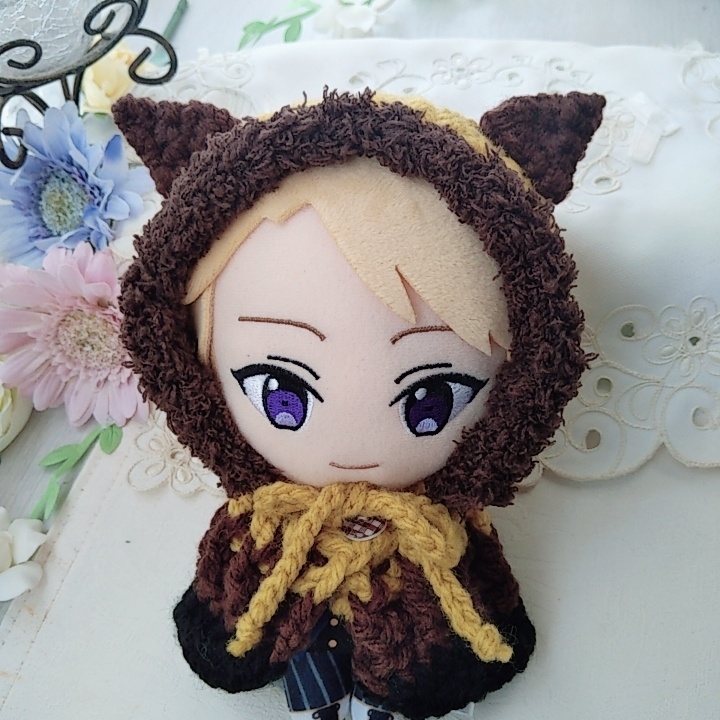 16センチぬい着ぐるみ カラシ色