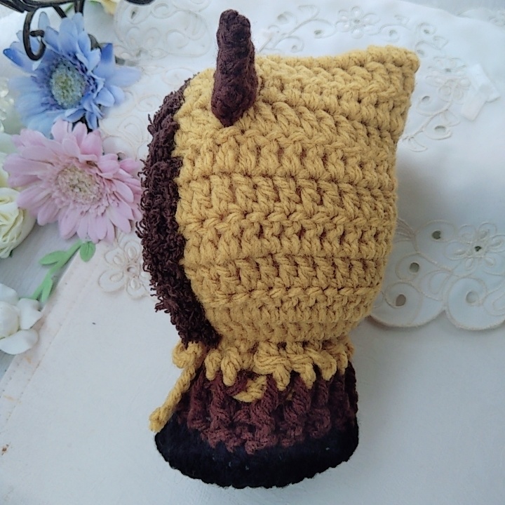 16センチぬい着ぐるみ カラシ色