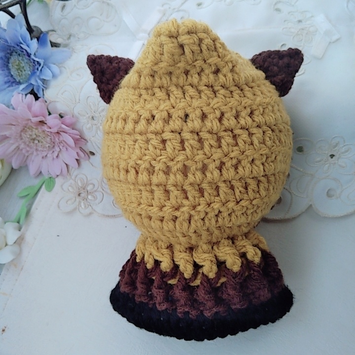 16センチぬい着ぐるみ カラシ色