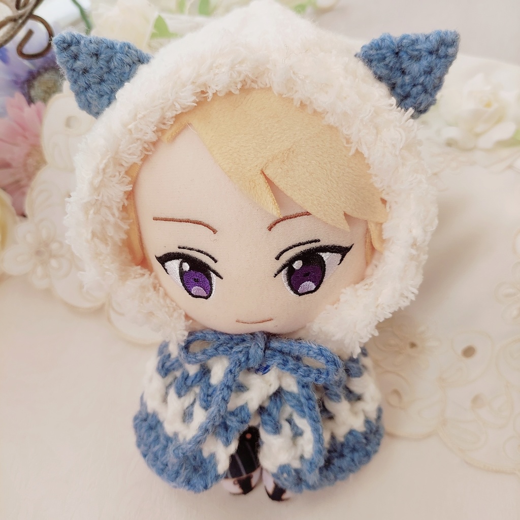 16センチ着ぐるみ ミルクくすみ色