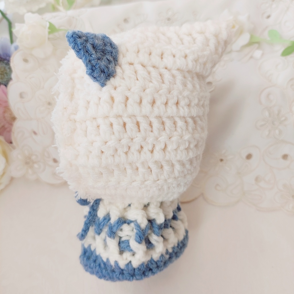 16センチ着ぐるみ ミルクくすみ色