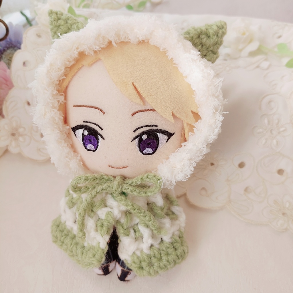 16センチ着ぐるみ ミルクくすみ色