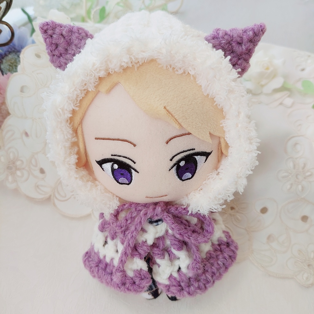 16センチ着ぐるみ ミルクくすみ色