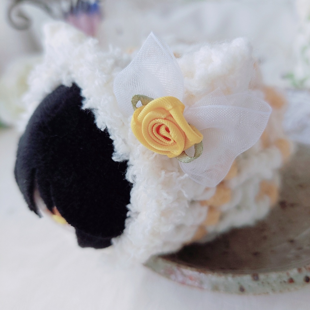 もちマスもちころりん用着ぐるみ ミルクくすみカラー