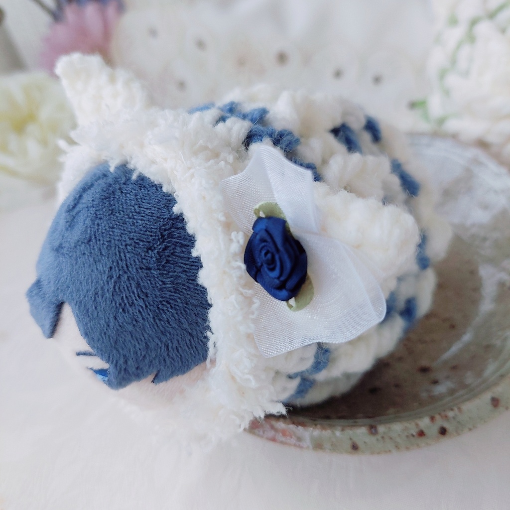 もちマスもちころりん用着ぐるみ ミルクくすみカラー