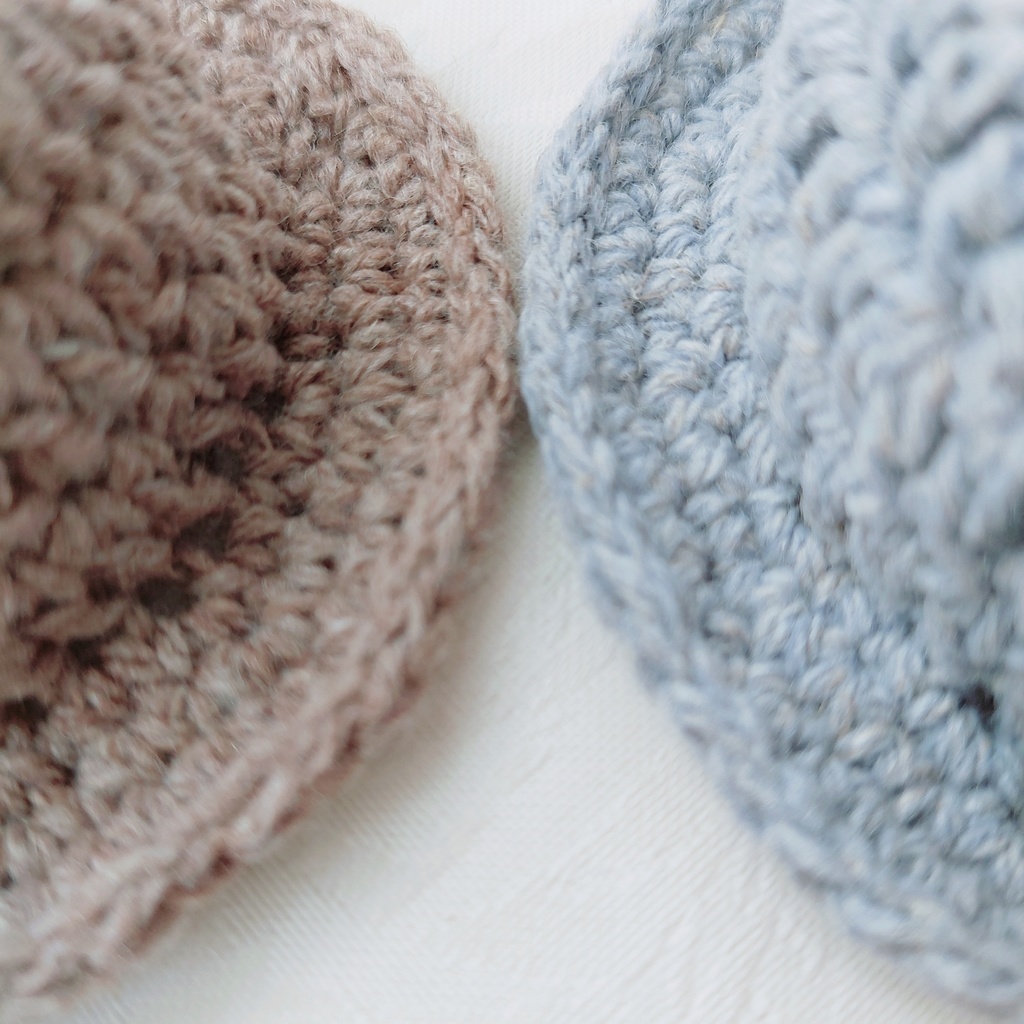 10センチぬい用帽子&バッグセット 2WAY リネン