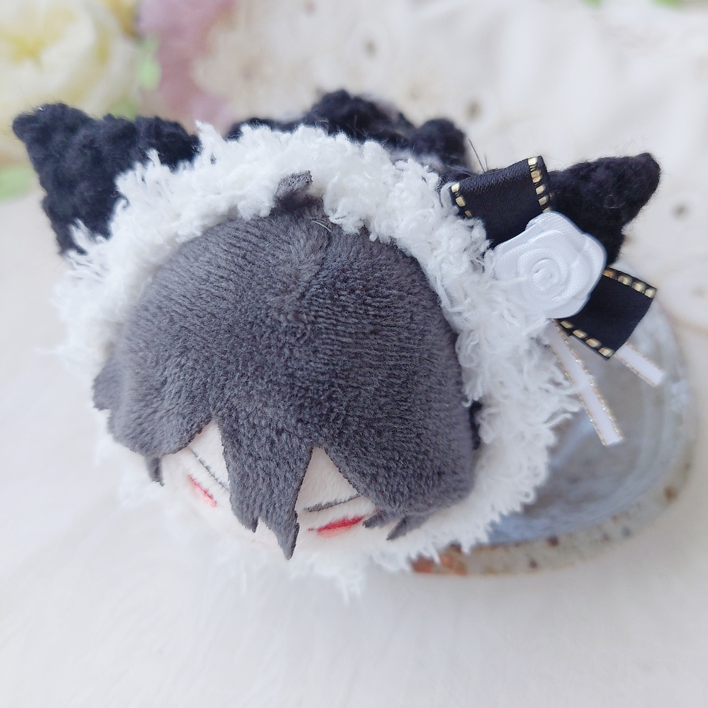 もちマス着ぐるみ 黒グレー