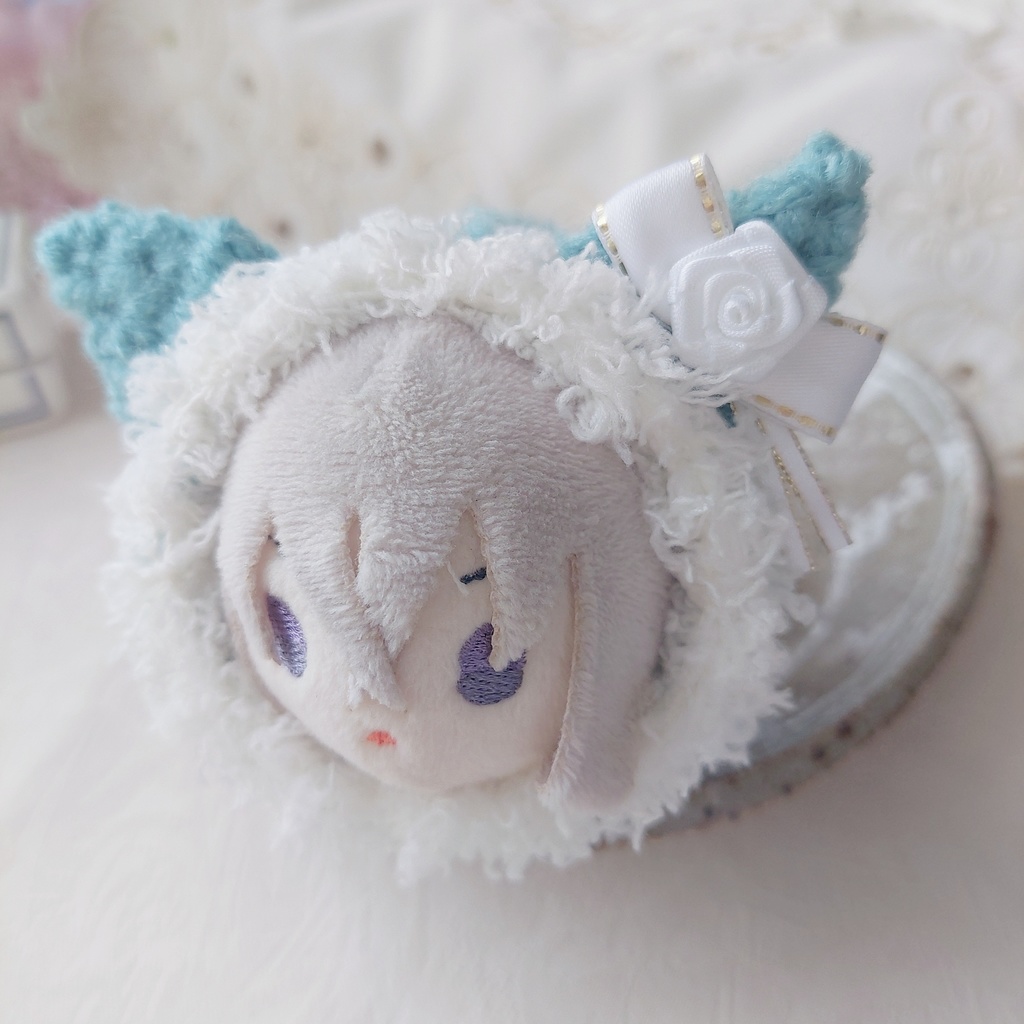 もちマスもちころりん用着ぐるみ ティファニーブルー色