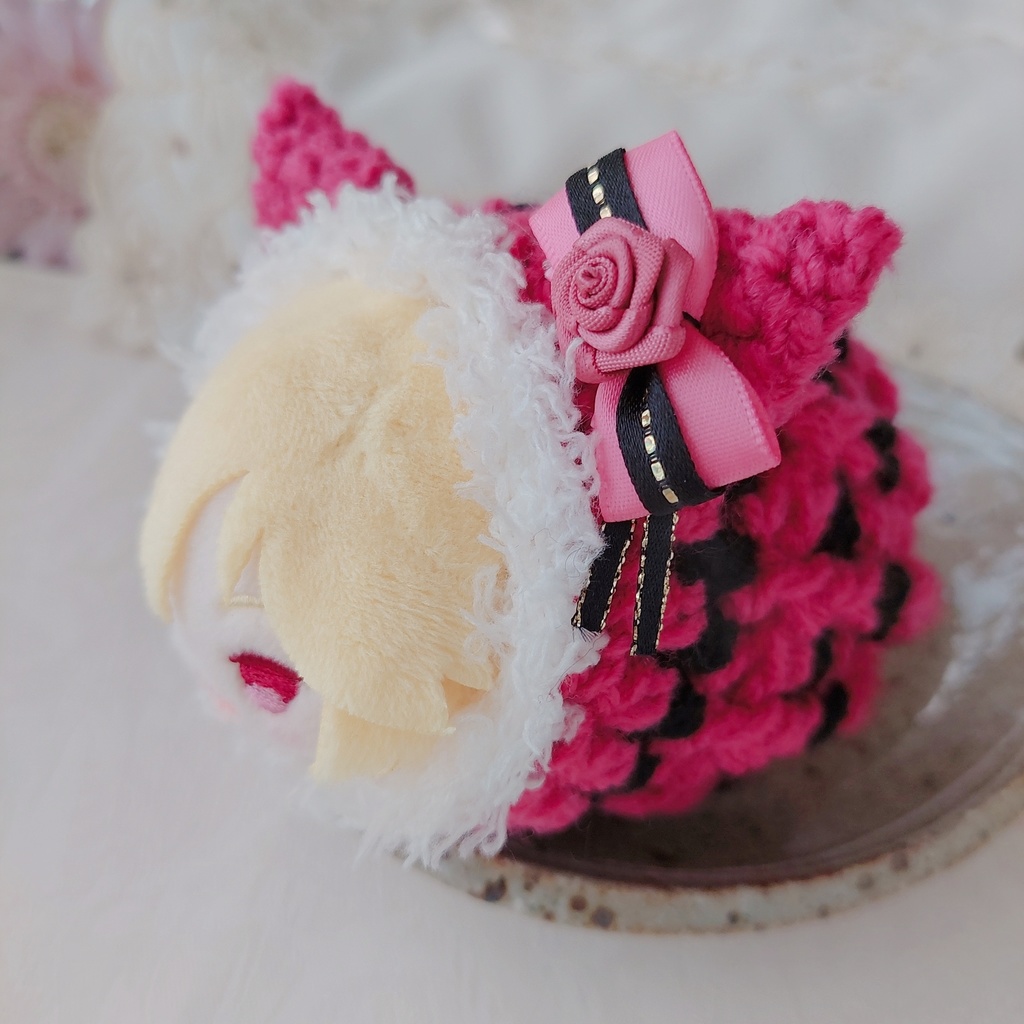 もちマス着ぐるみ ピンクとミント