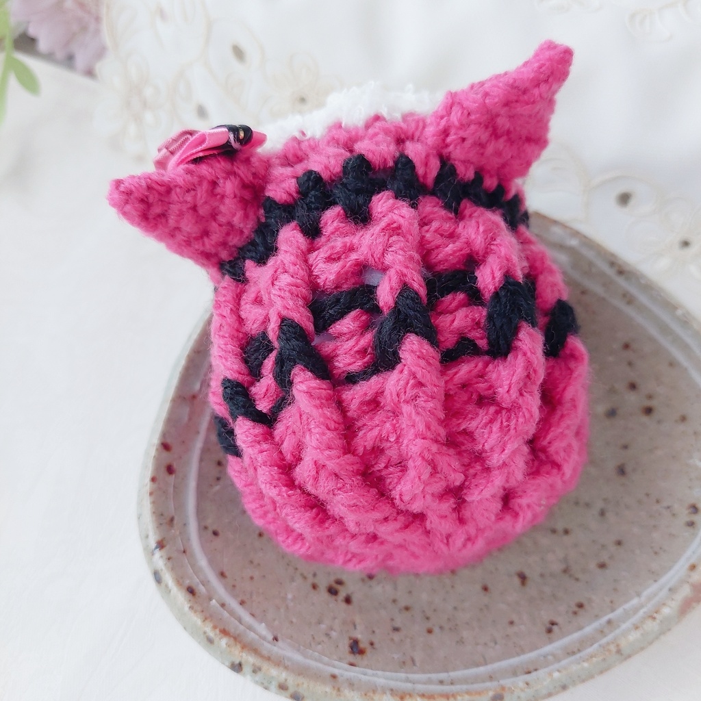 もちマス着ぐるみ ピンクとミント