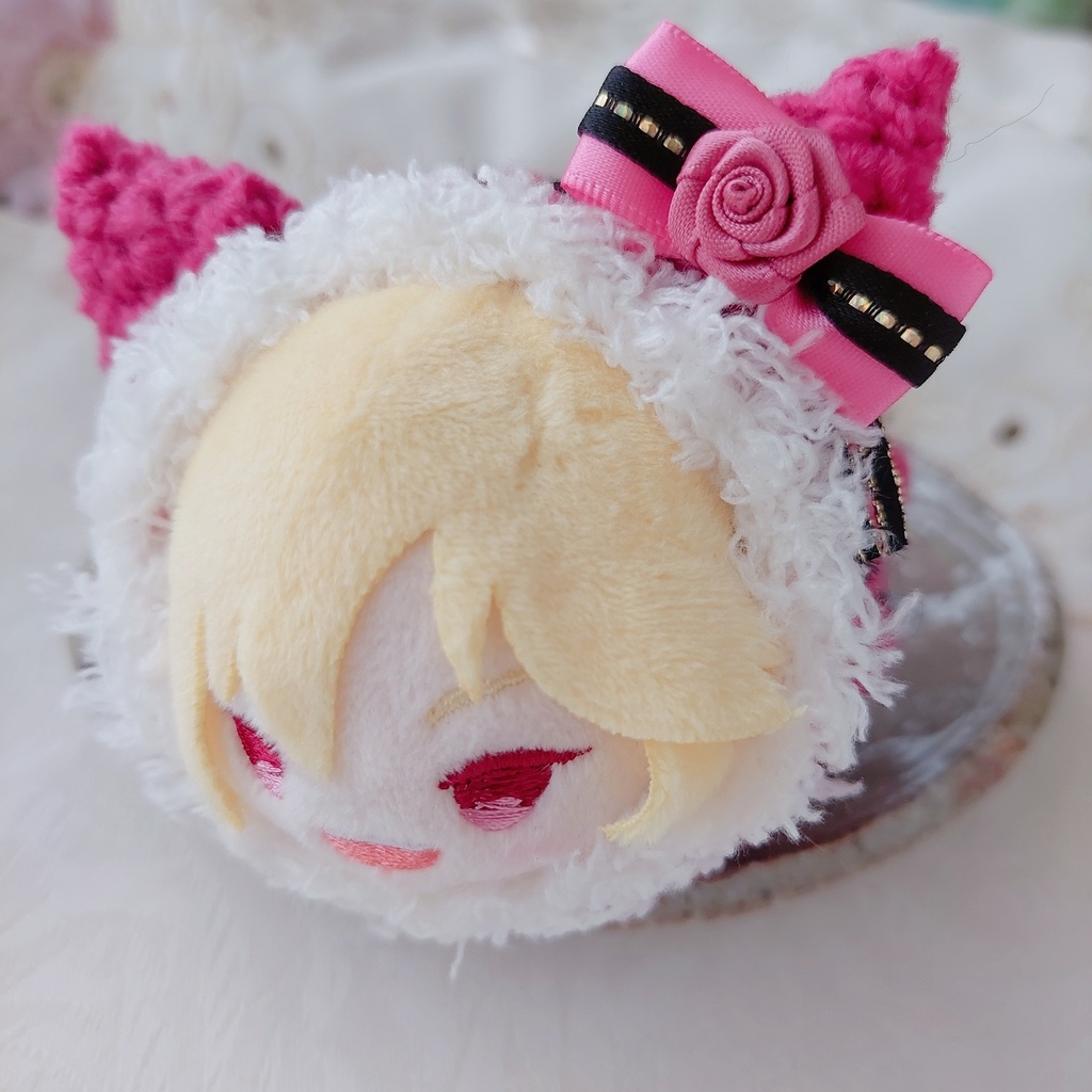 もちマス着ぐるみ ピンクとミント