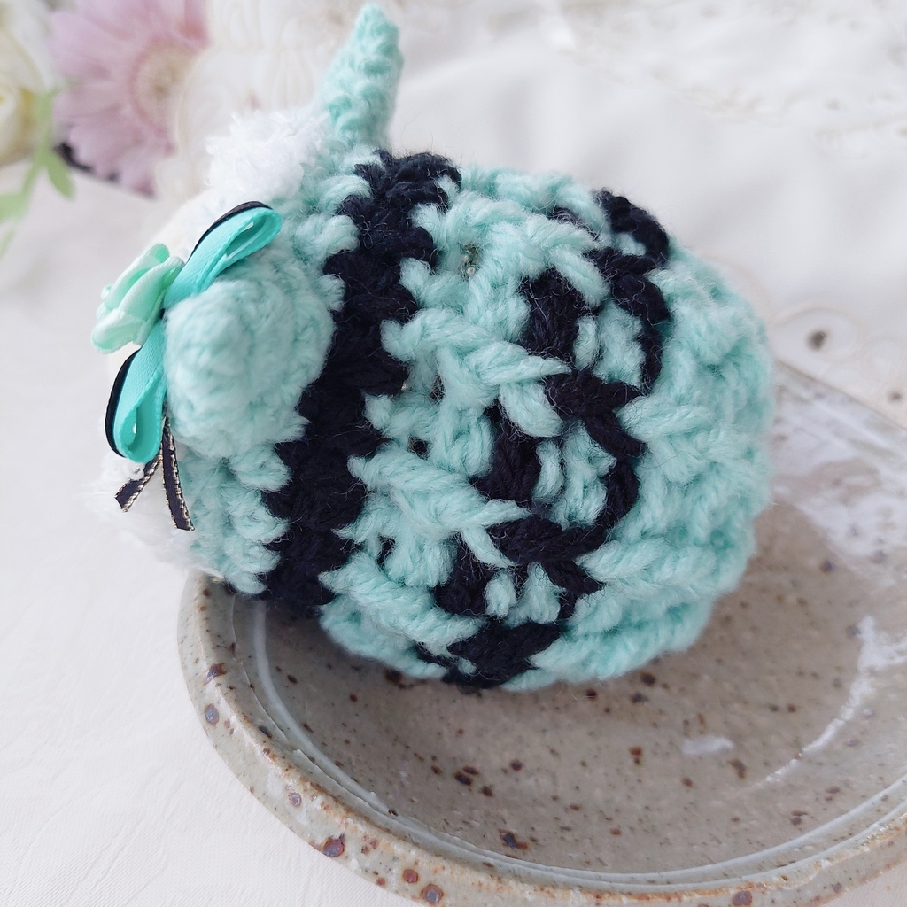 もちマス着ぐるみ ピンクとミント