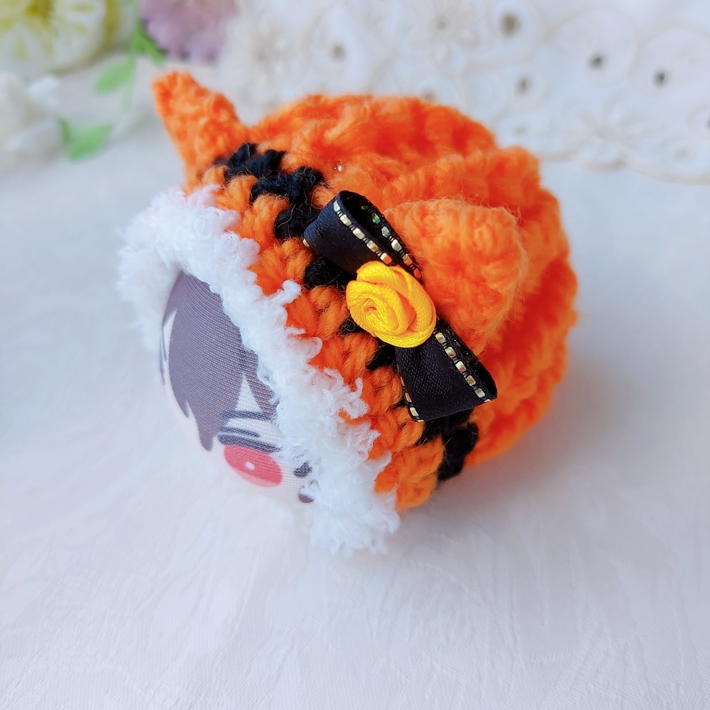 おまんじゅう着ぐるみ 黒リボン