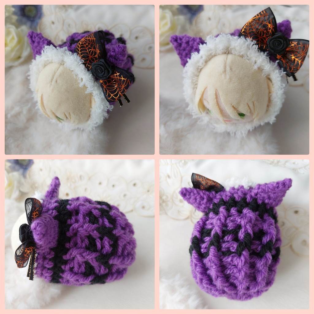 もちマス着ぐるみ ハロウィンリボン