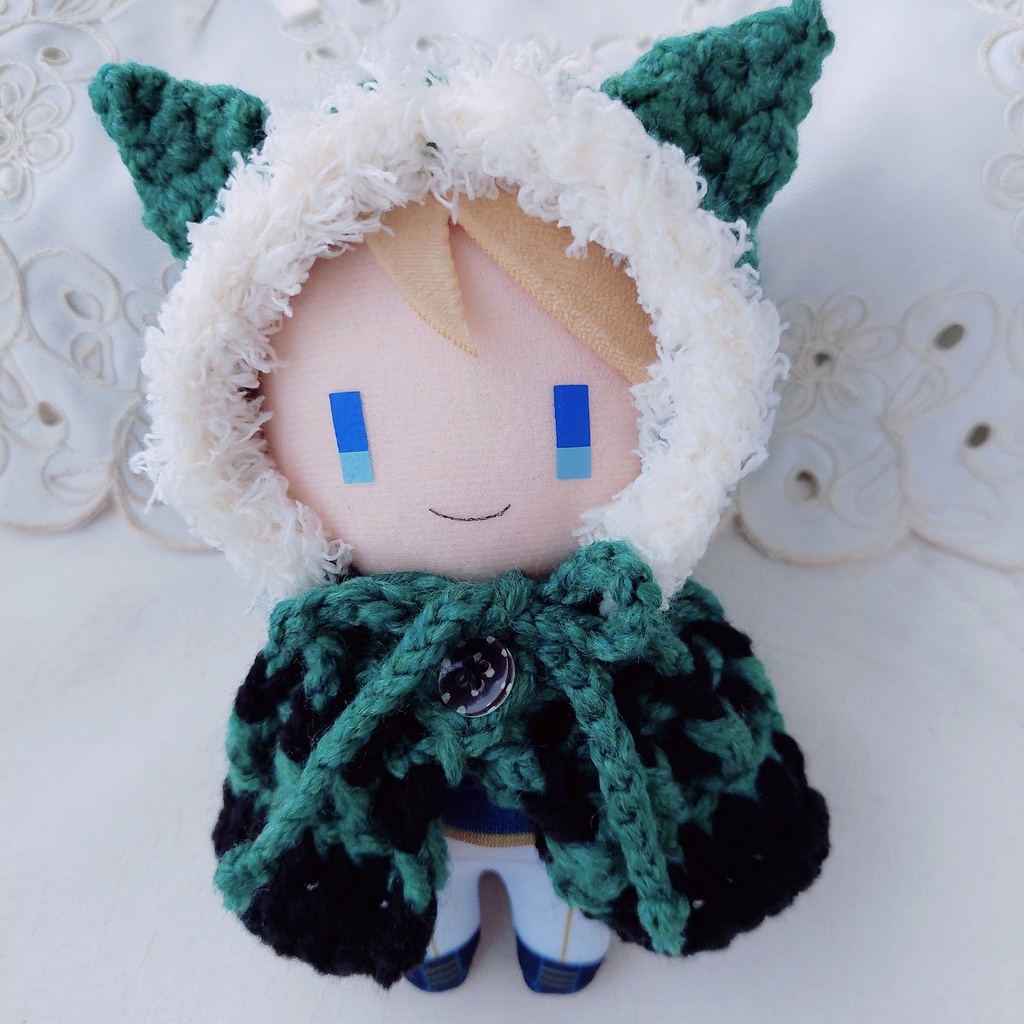 コスマス用着ぐるみ くすんだグリーンメランジ