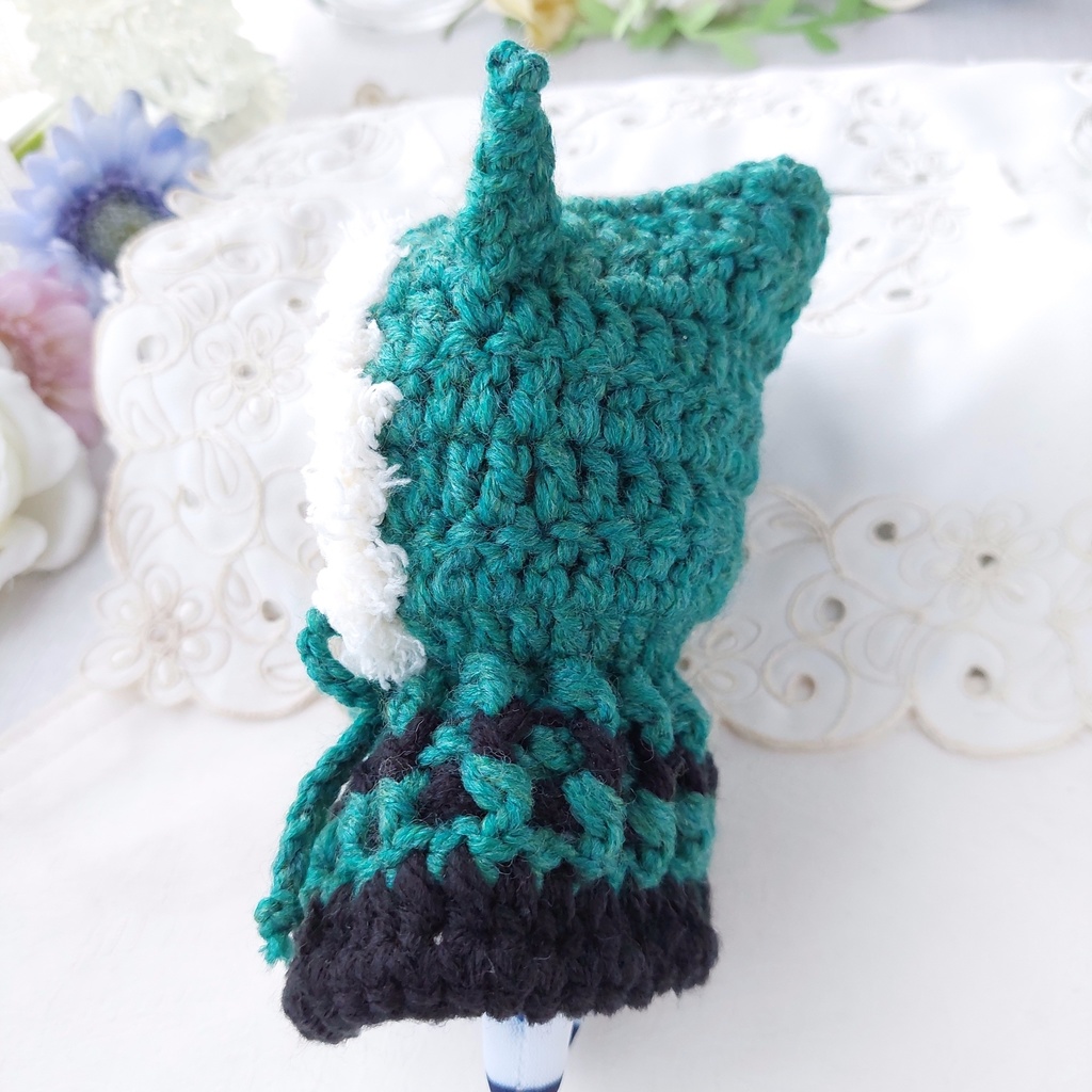 コスマス用着ぐるみ くすんだグリーンメランジ