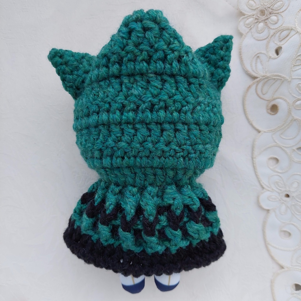 コスマス用着ぐるみ くすんだグリーンメランジ