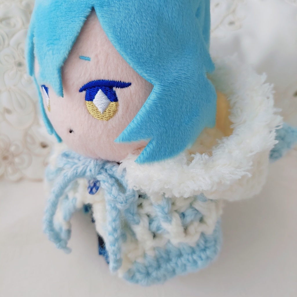 16センチEXぬい着ぐるみ ミルク水色