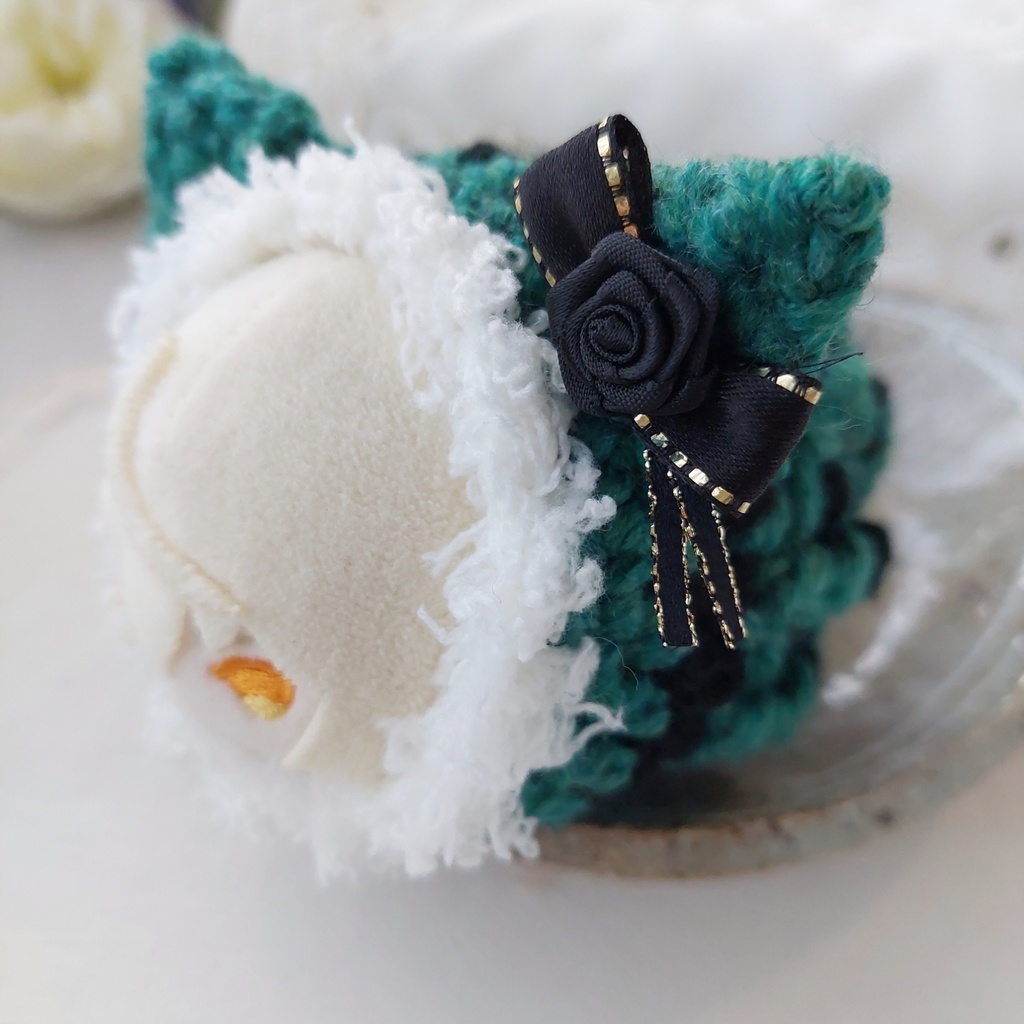 もちマス着ぐるみ メランジグリーン