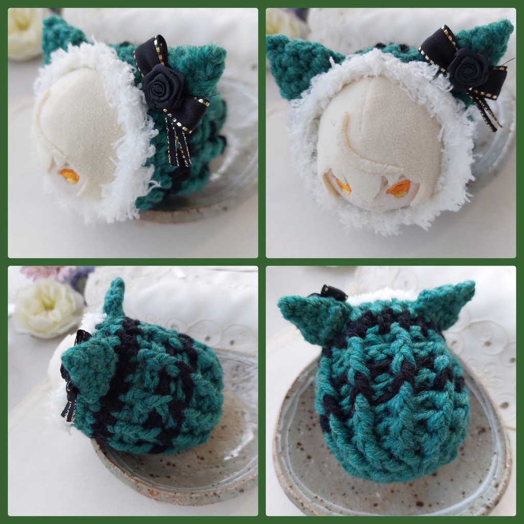 もちマス着ぐるみ メランジグリーン