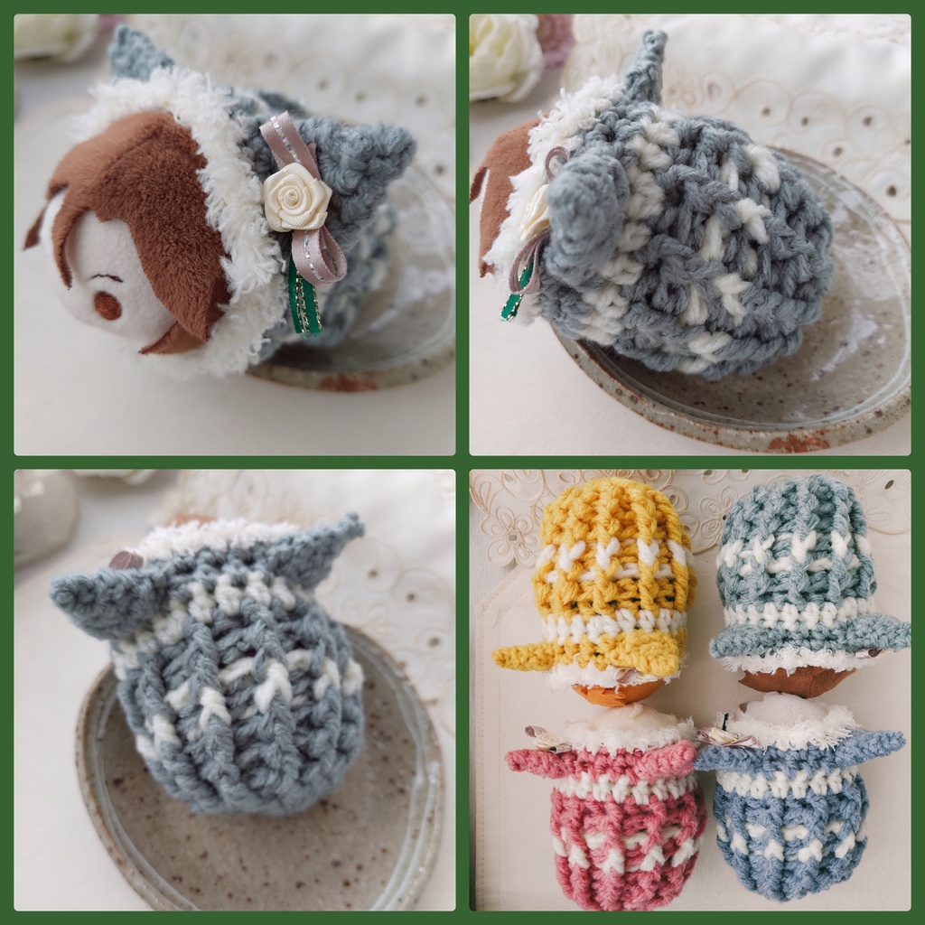 もちマス着ぐるみ サンドベージュリボン