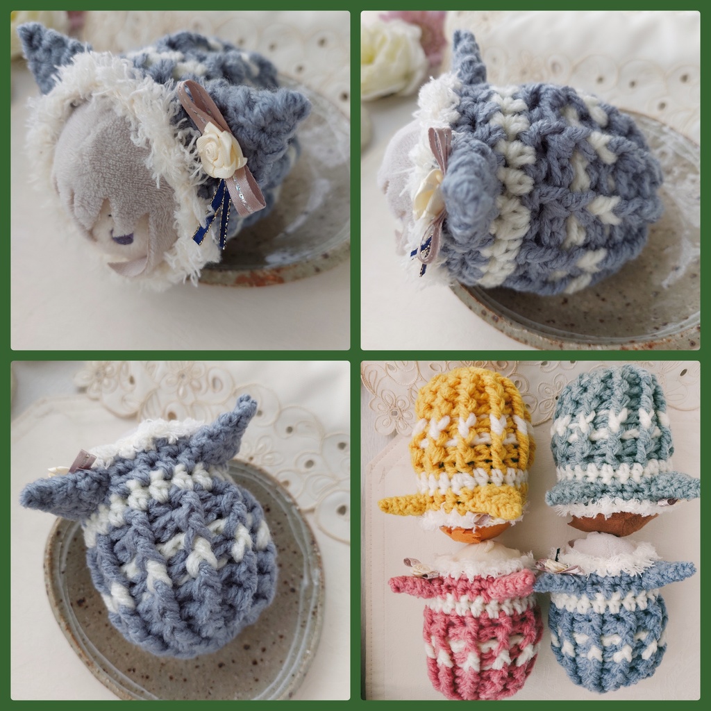 もちマス着ぐるみ サンドベージュリボン