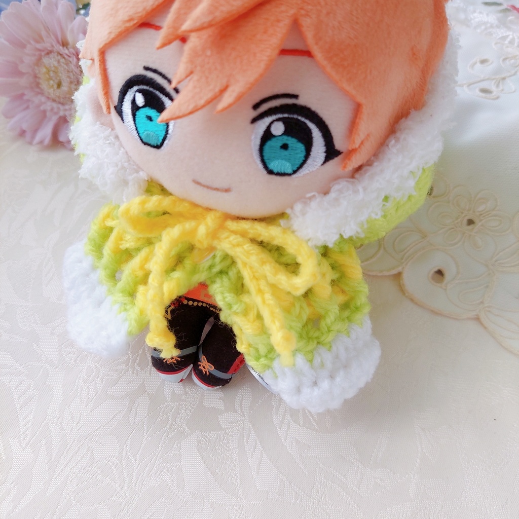 16センチぬい着ぐるみ マスカットグリーンレモン色