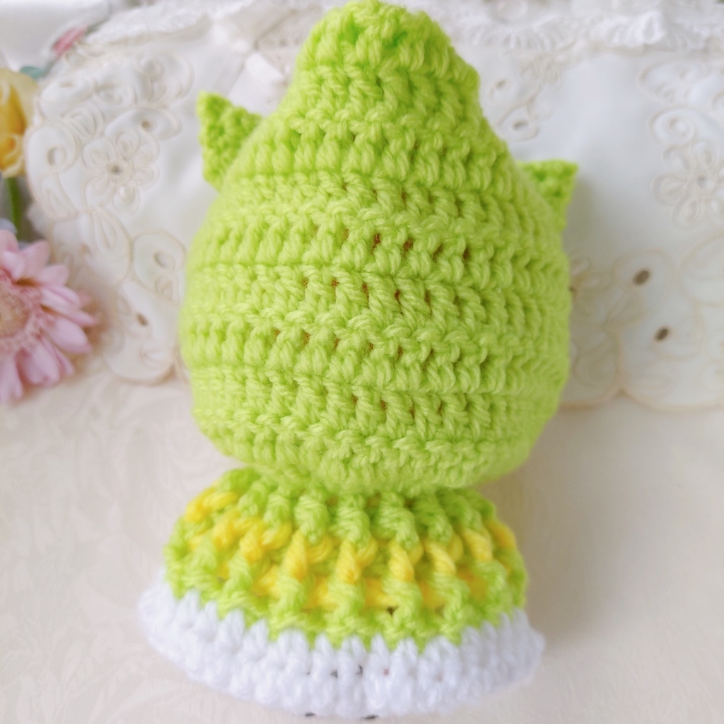 16センチぬい着ぐるみ マスカットグリーンレモン色