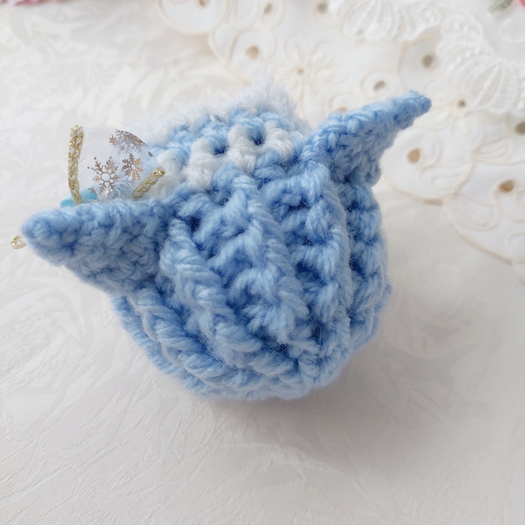 おまんじゅう着ぐるみ スノーリボン