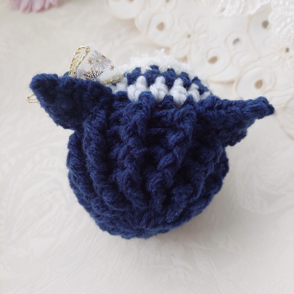 おまんじゅう着ぐるみ スノーリボン