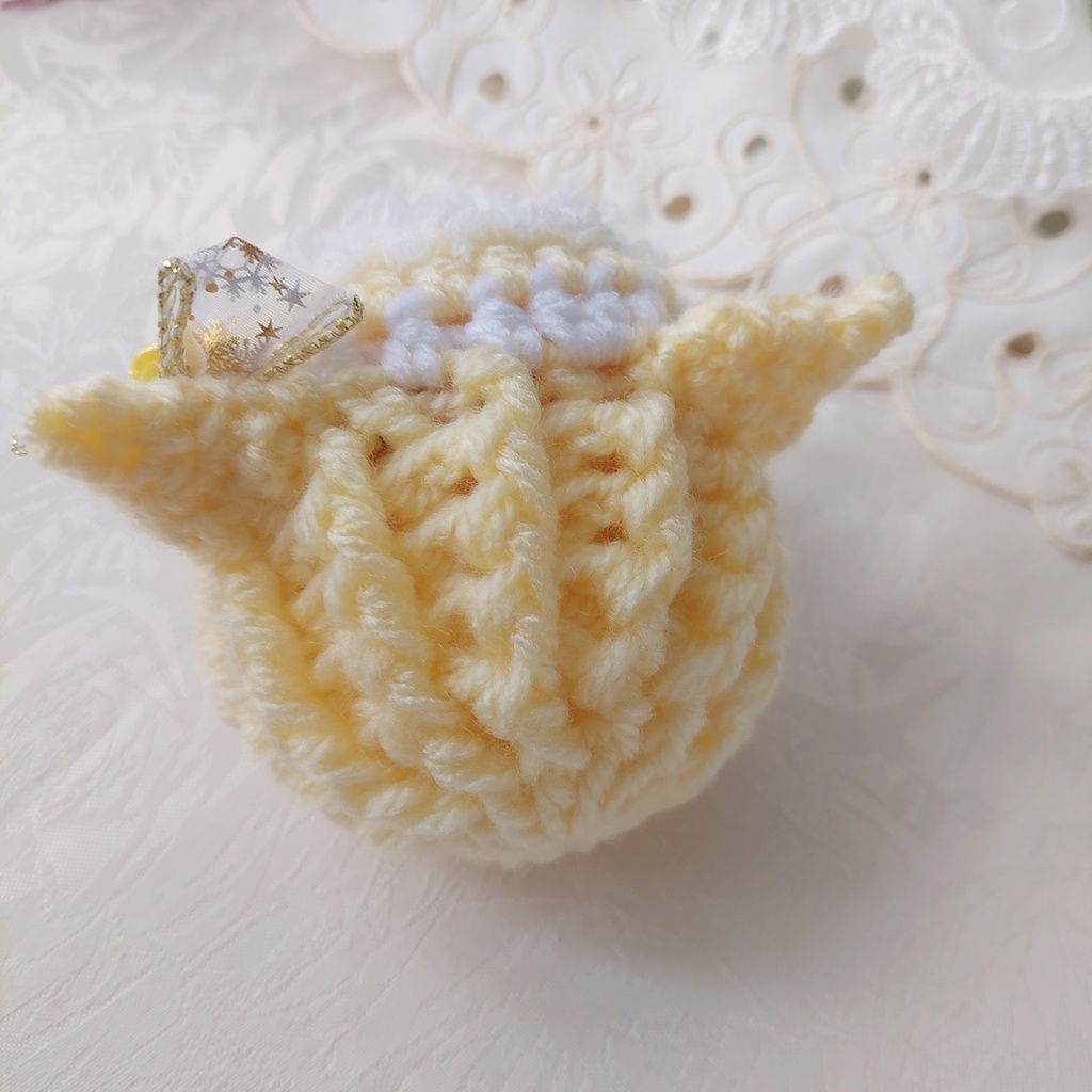 おまんじゅう着ぐるみ スノーリボン