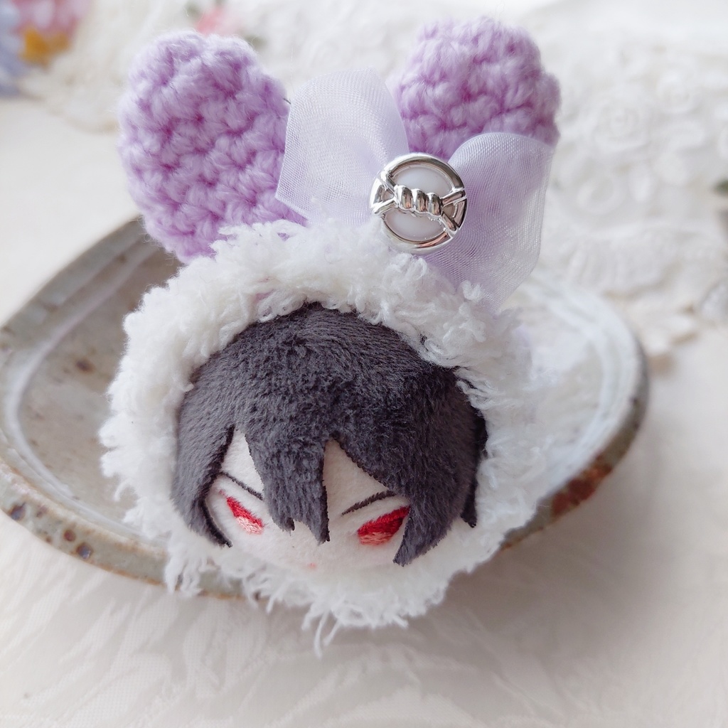 もちマスミニ用着ぐるみ ラベンダー