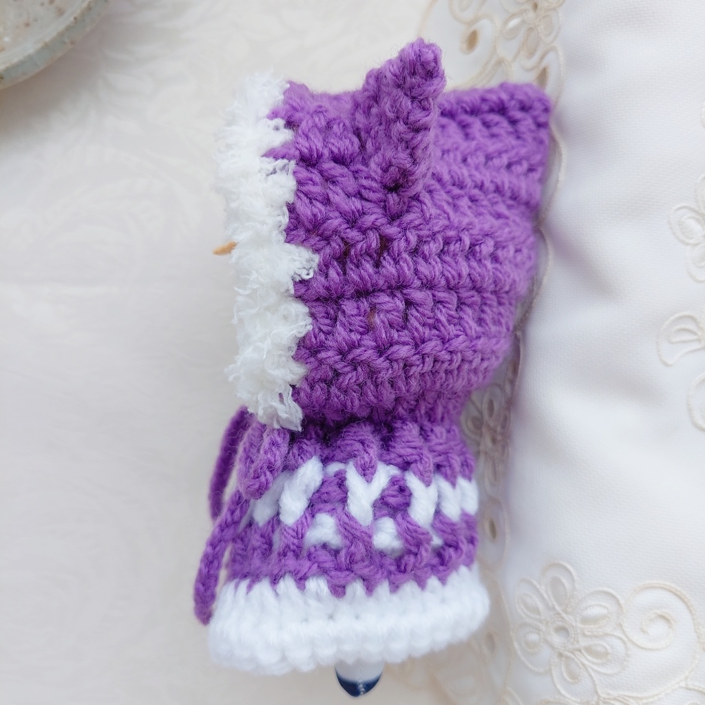 コスマス&にとたん用着ぐるみ 紫白