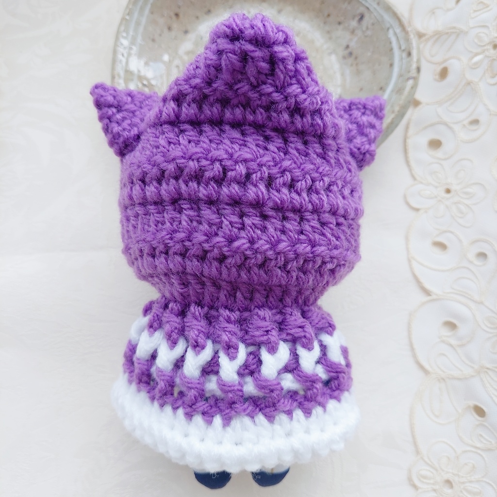 コスマス&にとたん用着ぐるみ 紫白