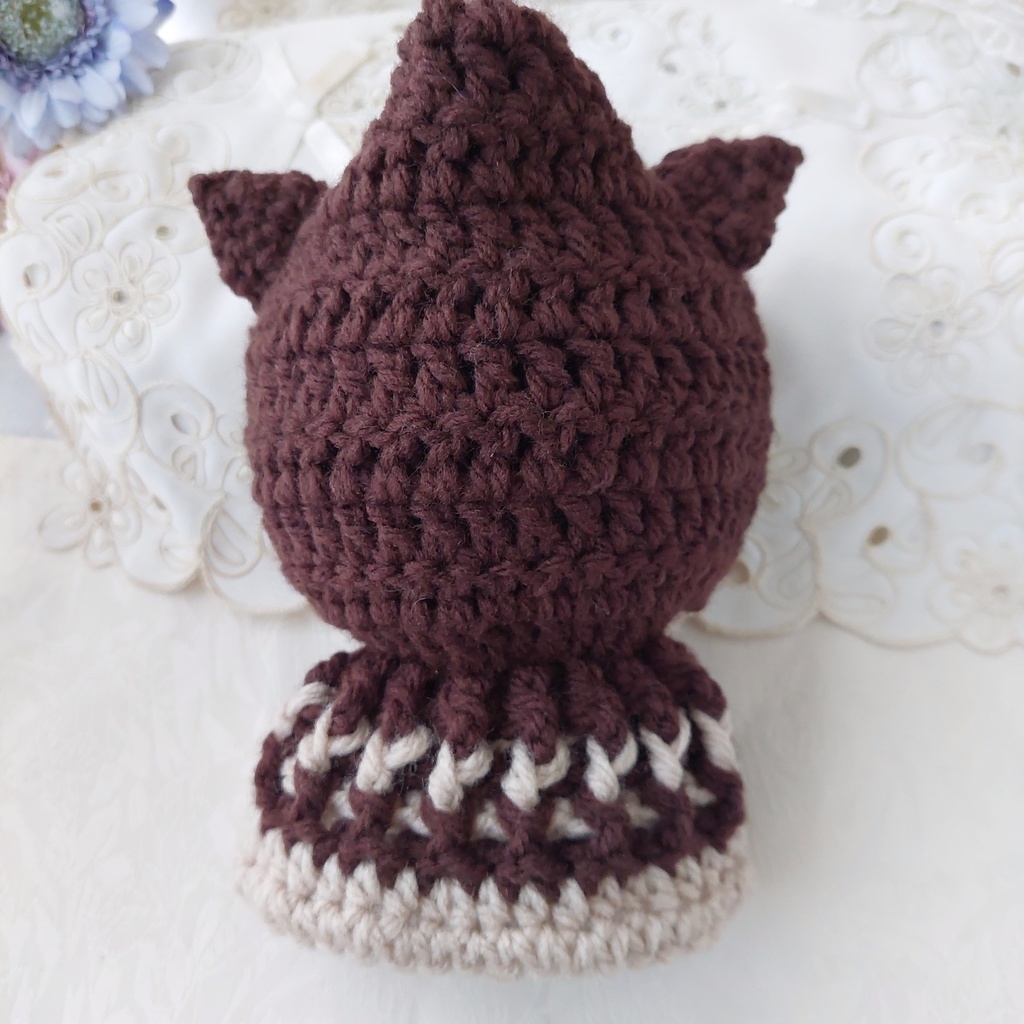 16センチぬい着ぐるみ チョコ色