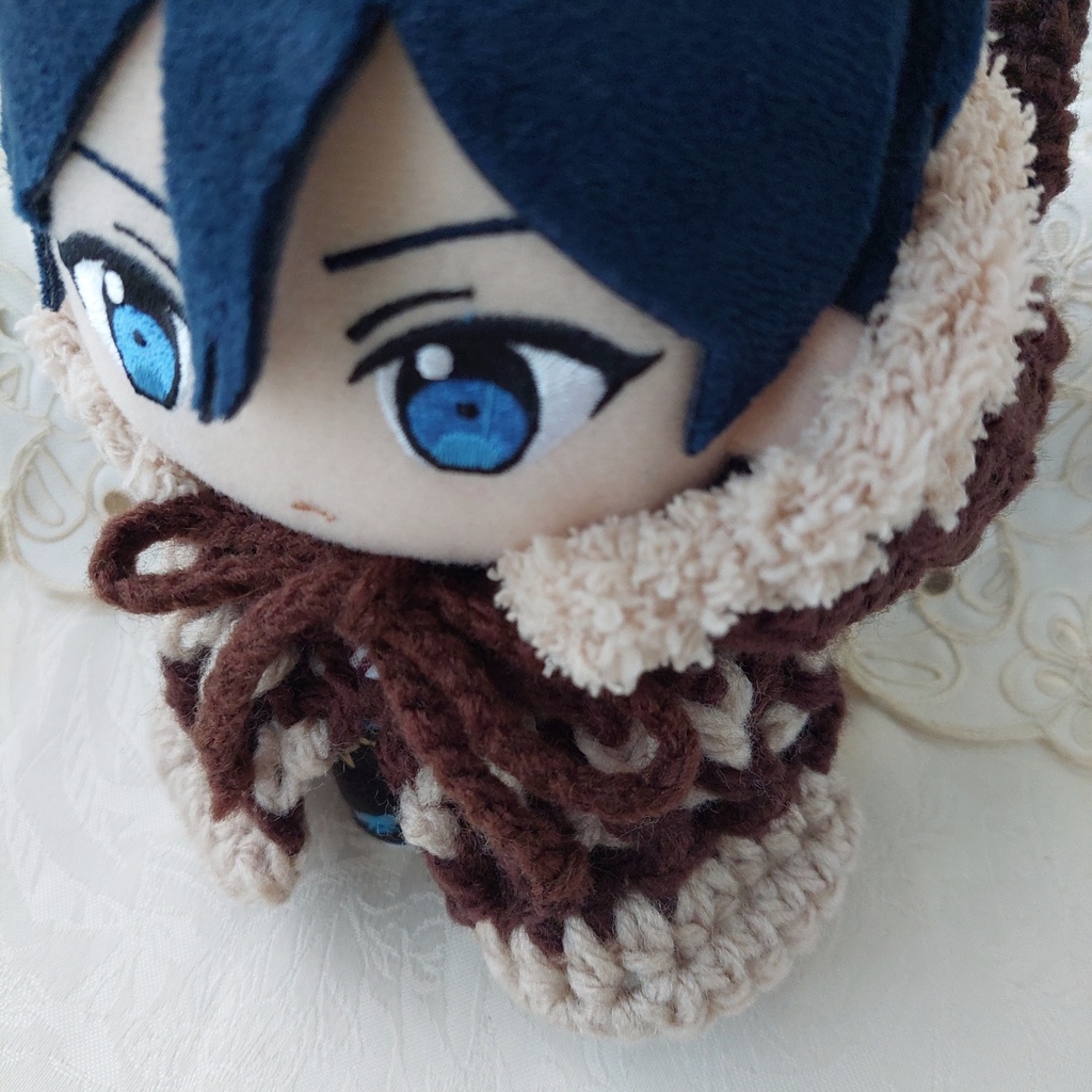 16センチぬい着ぐるみ チョコ色