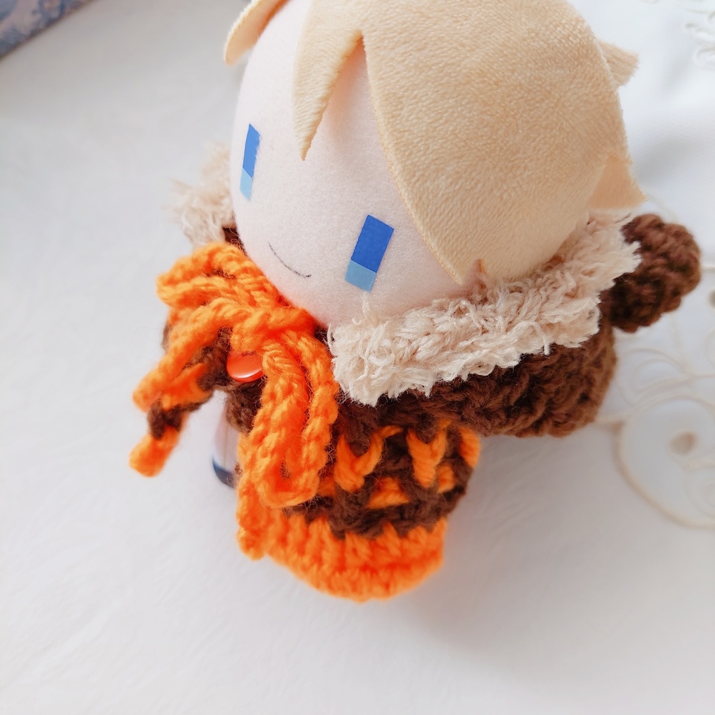 コスマス着ぐるみ【A74】オレンジチョコ色くま耳