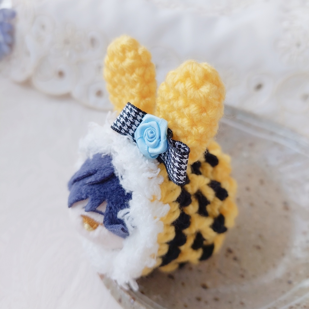 もちマスミニ着ぐるみ ミツバチ色