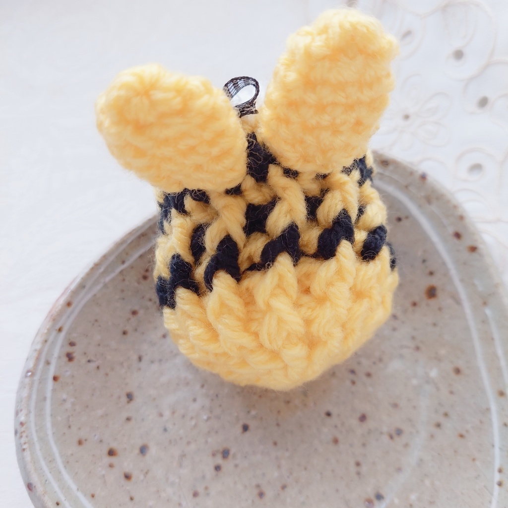 もちマスミニ着ぐるみ ミツバチ色