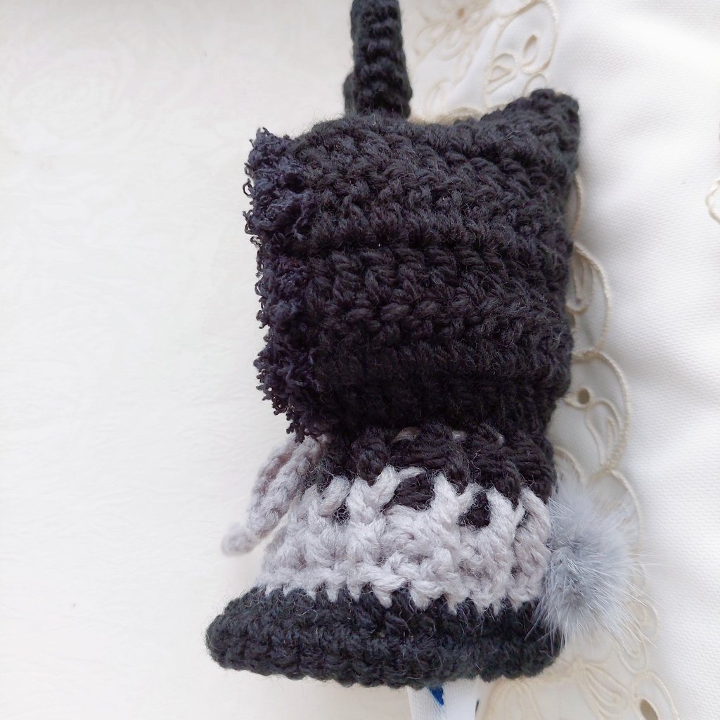 コスマスにとたん着ぐるみ【AU15】黒グレーしっぽ付