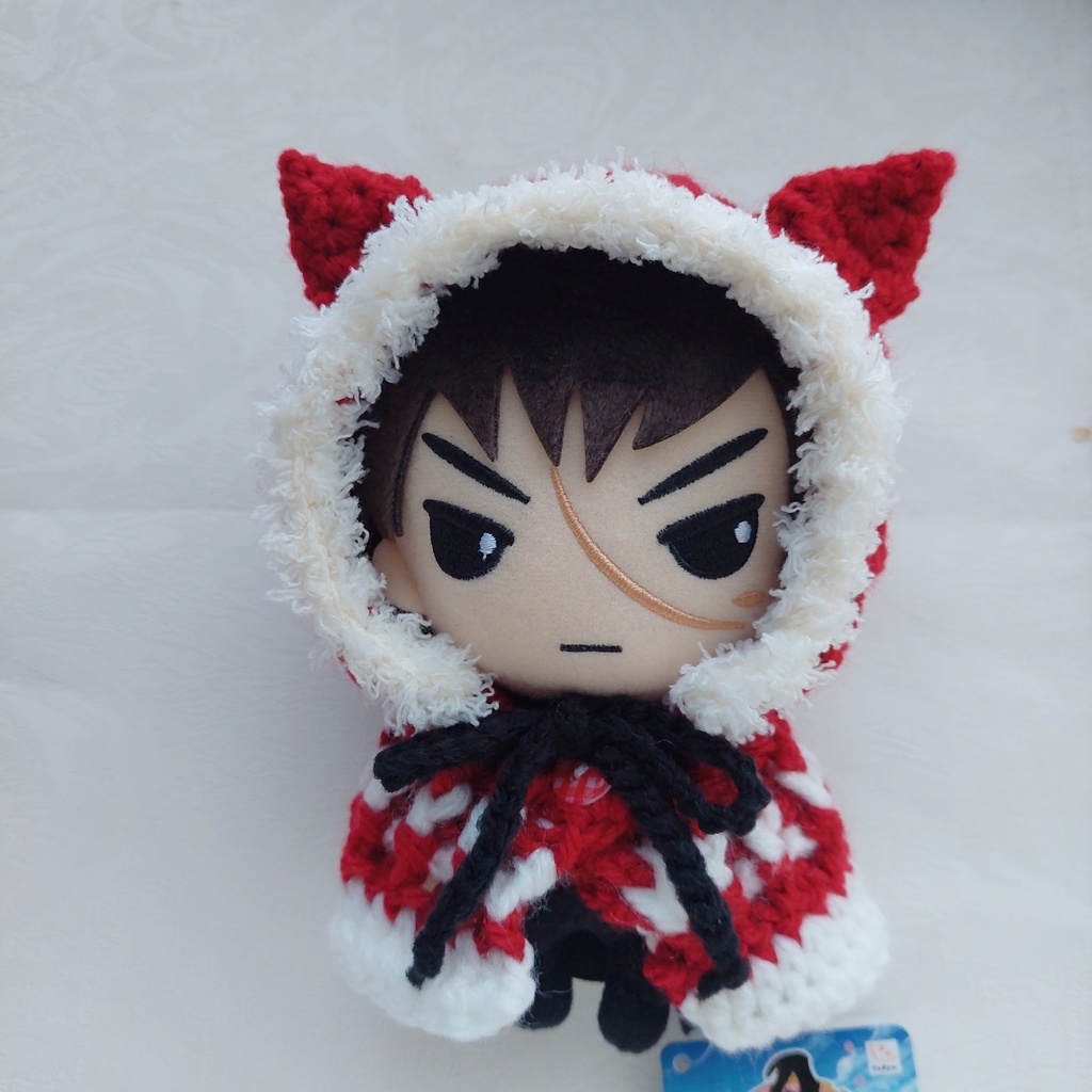 16センチぬい着ぐるみ【P86】ルージュレッド