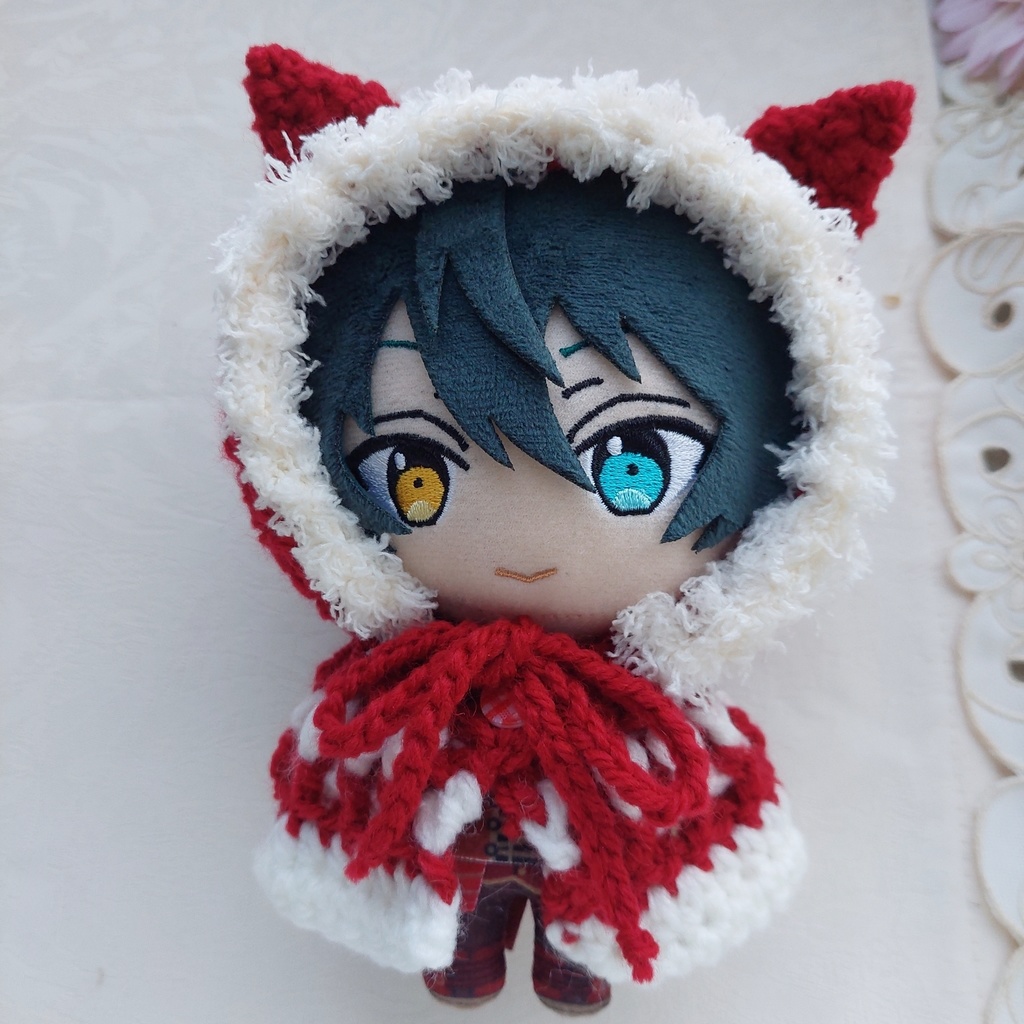 16センチぬい着ぐるみ【P86】ルージュレッド