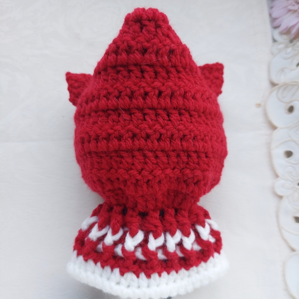 16センチぬい着ぐるみ【P86】ルージュレッド