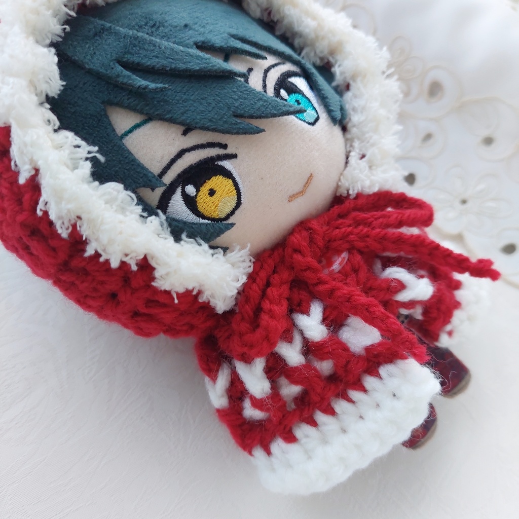 16センチぬい着ぐるみ【P86】ルージュレッド