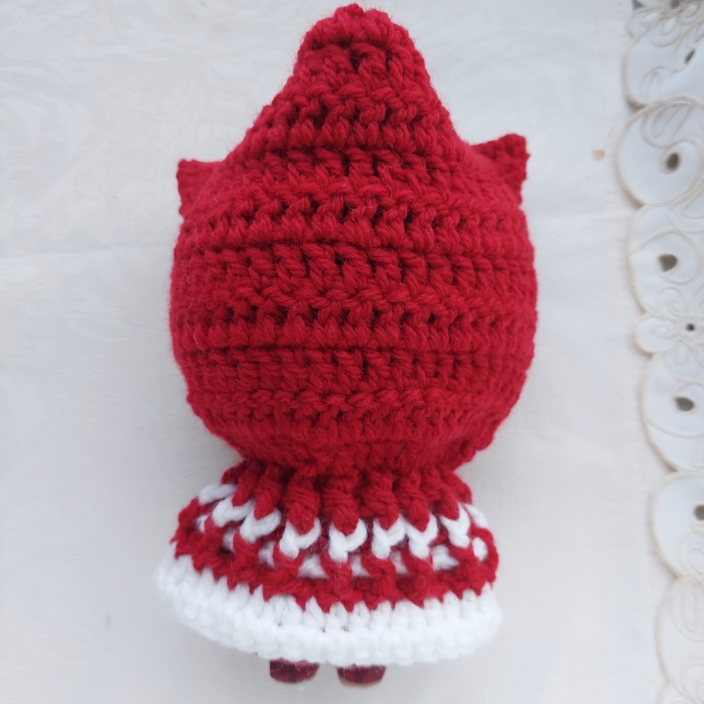 16センチぬい着ぐるみ【P86】ルージュレッド